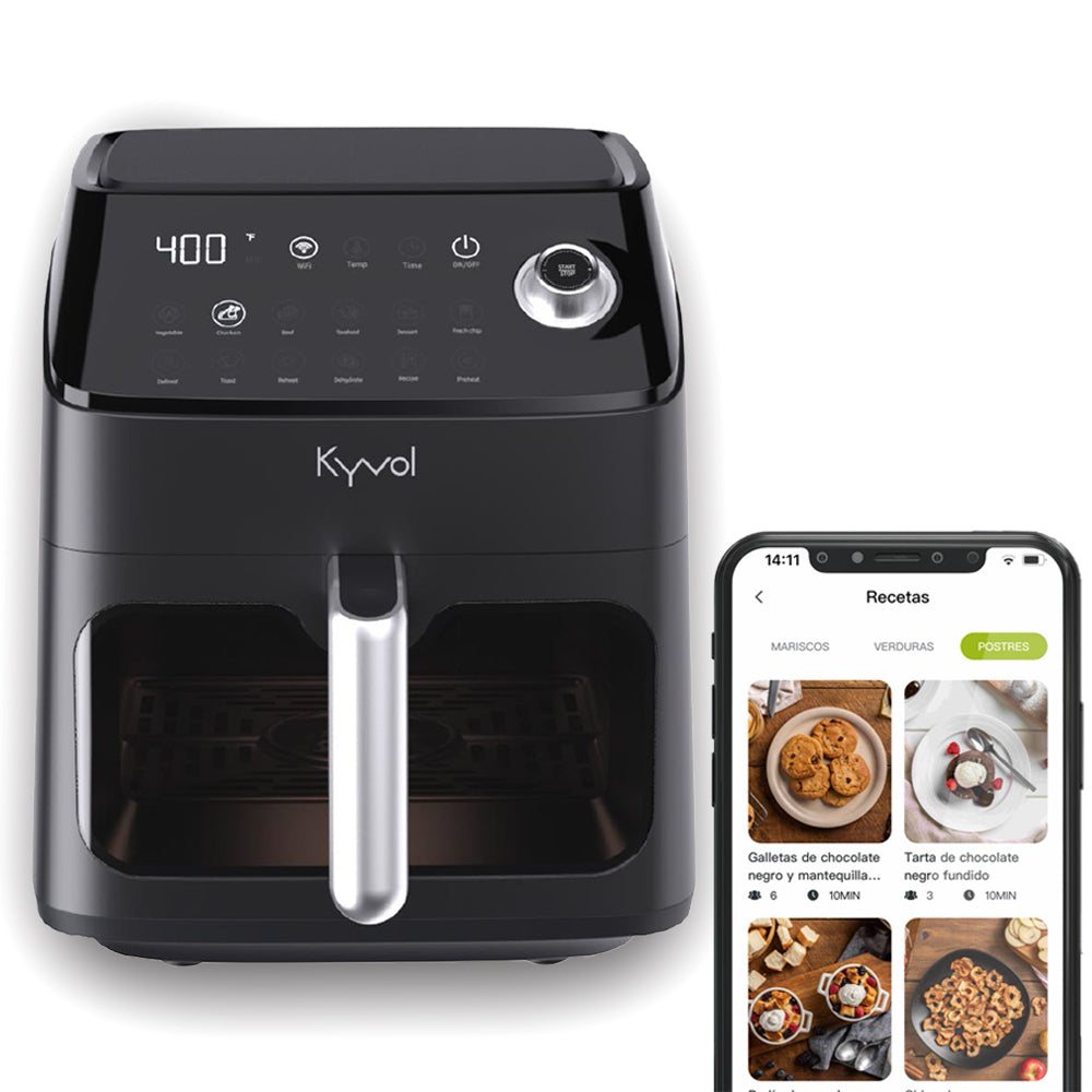 KYVOL AF600 WiFi - Freidora sin Aceite de Aire Caliente
