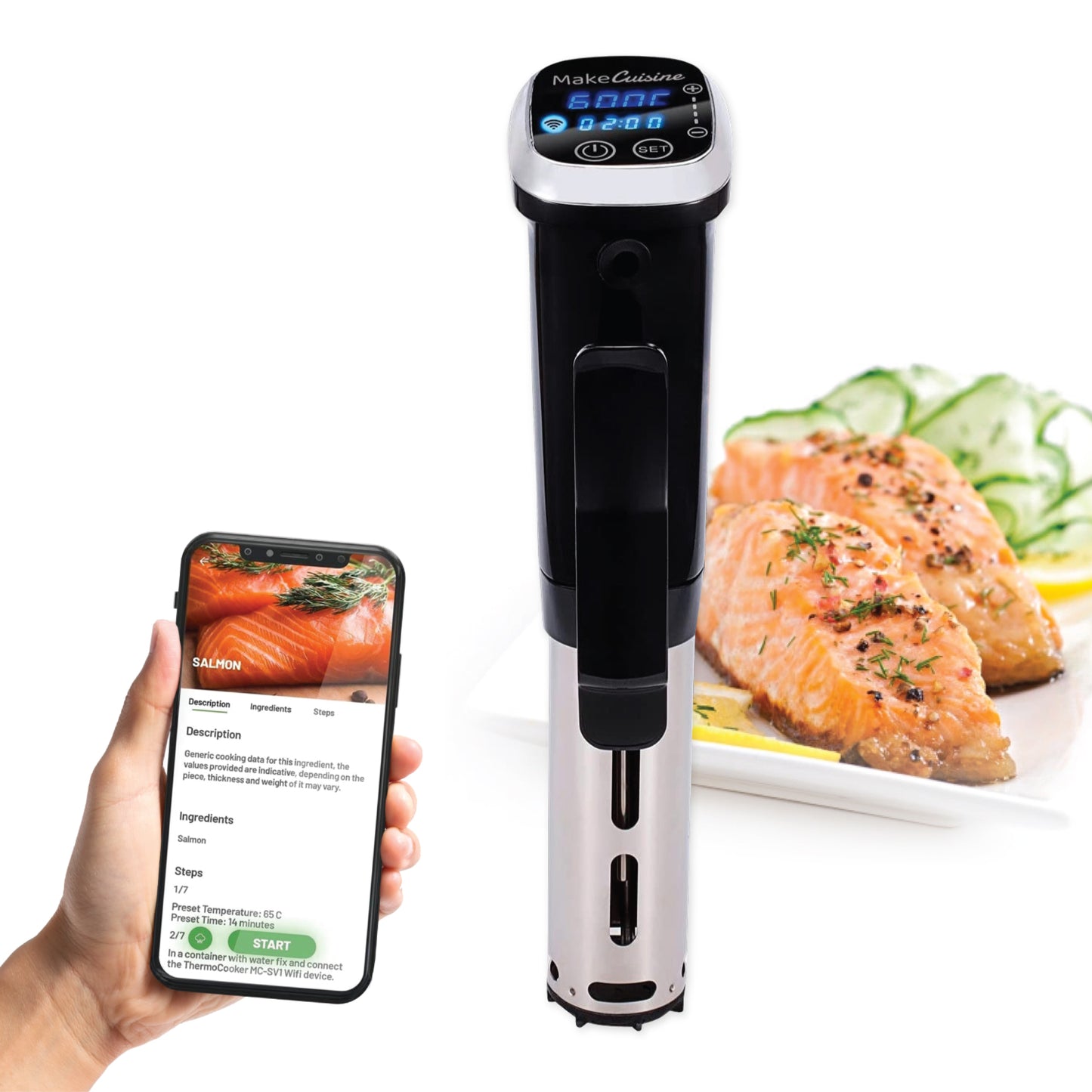 RONER SOUS-VIDE THERMOCOOKER MC-SV1 WiFi