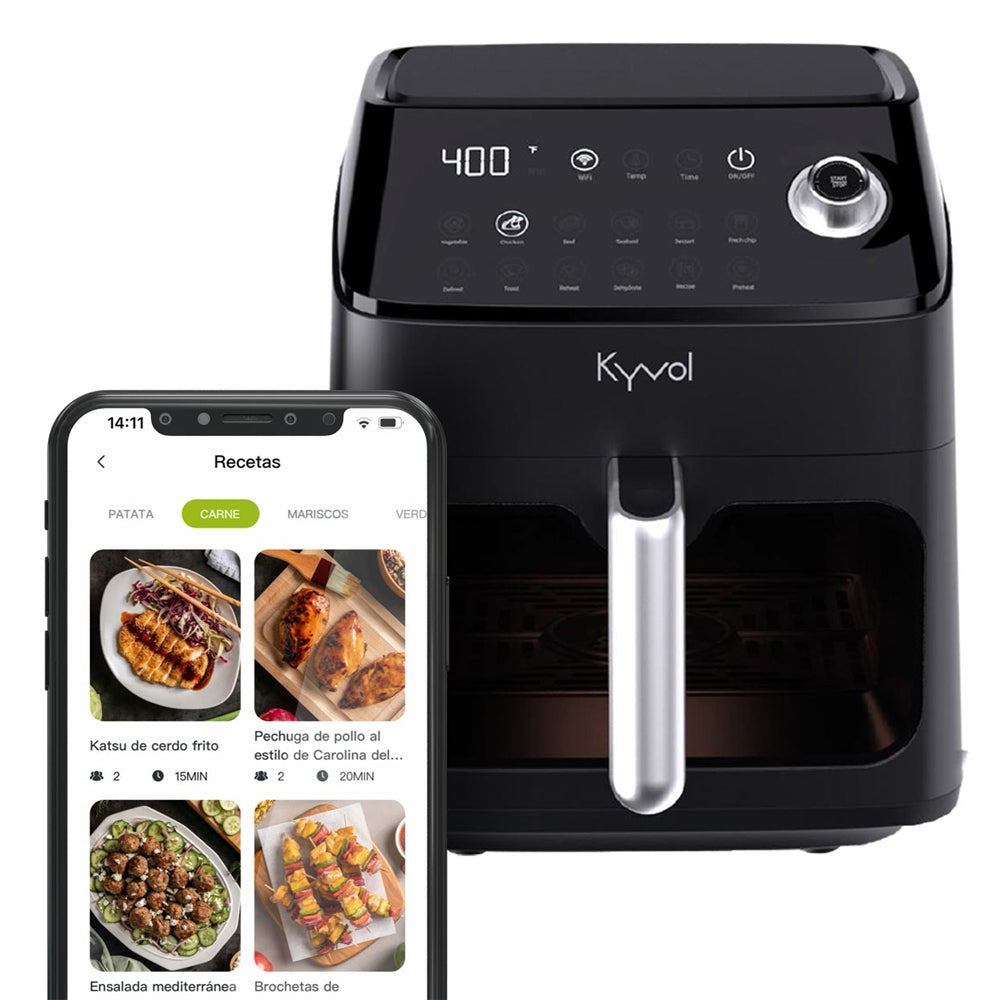 KYVOL AF600 WiFi - Freidora sin Aceite de Aire Caliente