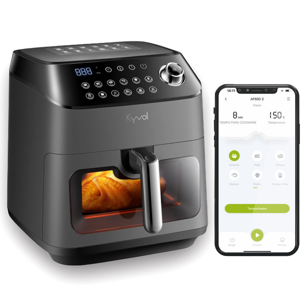 KYVOL AF600 WiFi - Freidora sin Aceite de Aire Caliente