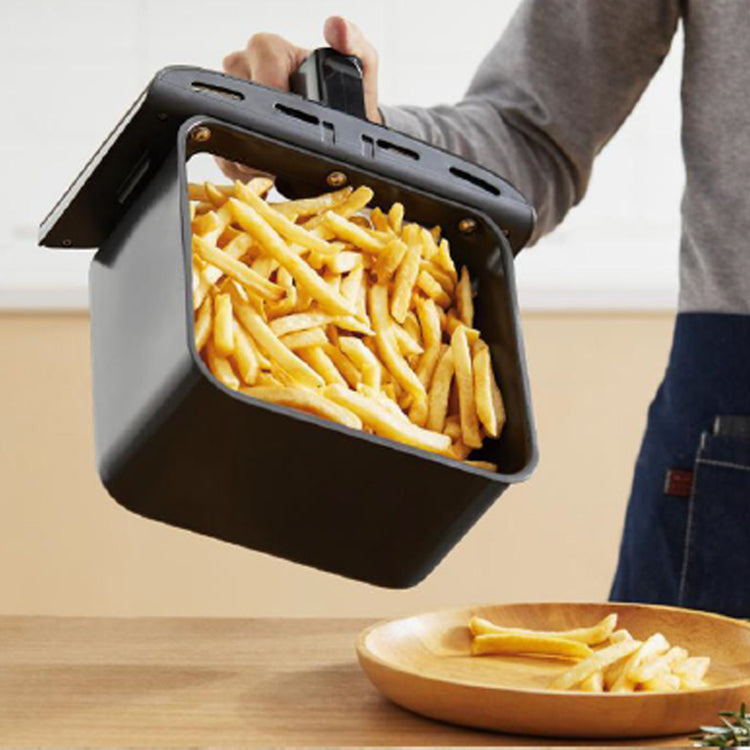 Airfryer WIFI. 1350W. Freidora de Aire sin Aceite. Horno de Aire Caliente con 12 Programas, Pantalla LED Táctil, freidora dietética de Aire Caliente sin aceite, Negro (5.68 litros)