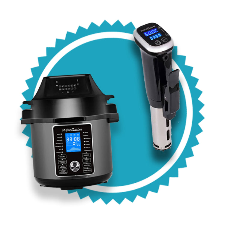 PACK MakeCuisine TopChef 2 en 1 + Roner Sous-VideThermoCooker MC-SV2