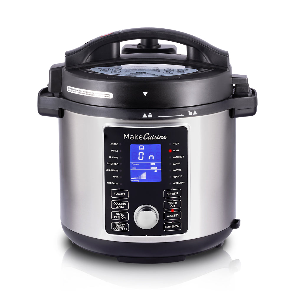 TOPCHEF 2 en 1 - Olla Eléctrica Programable a Presión y Freidora de Aire