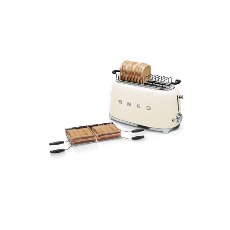 PACK Set de Recipientes al Vacío MakeCuisine y Tostador 4 Rebanadas SMEG