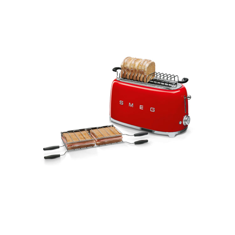 PACK Set de Recipientes al Vacío MakeCuisine y Tostador 4 Rebanadas SMEG