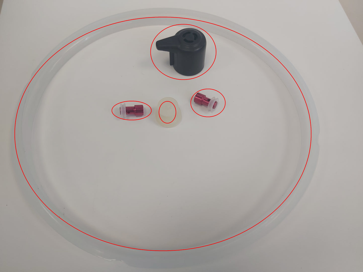 BLISTER CON PACK DE RECAMBIOS PARA OLLA TOPCHEF 2 EN 1