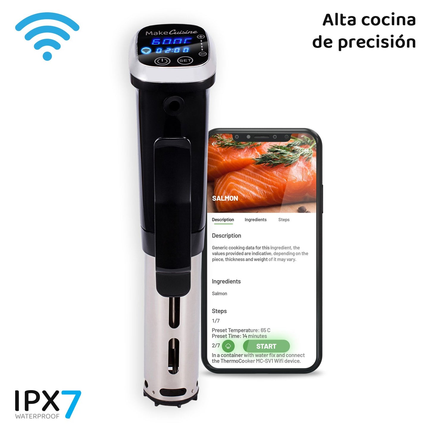 PACK RONER THERMOCOOKER SOUS-VIDE MC-SV1 WiFi Y ENVASADORA AL VACÍO MC-SL2