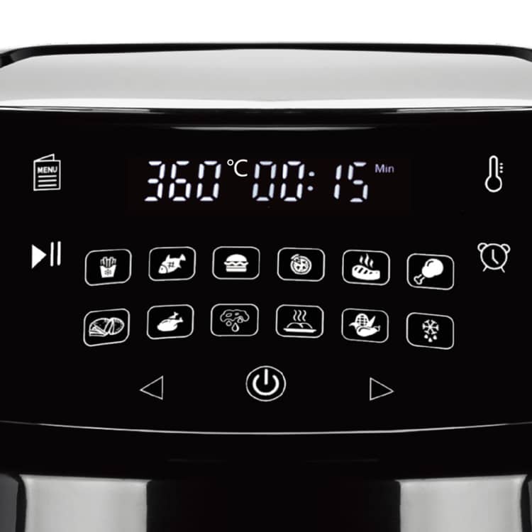 TOPCHEF 2 en 1 - Olla Eléctrica Programable a Presión y Freidora de Aire