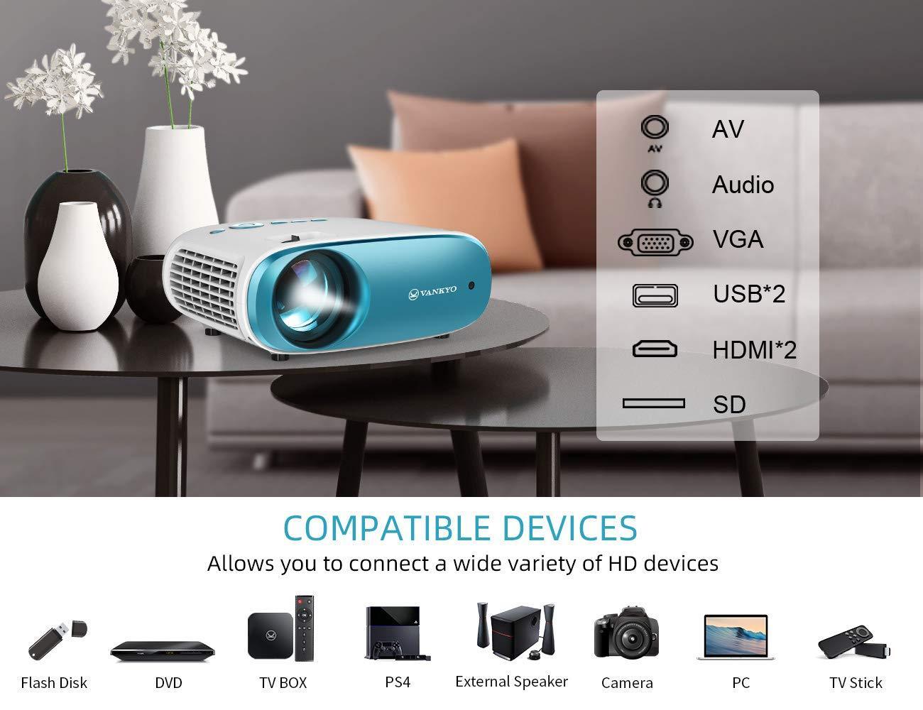 VANKYO - Mini Proyector Cinemango HOME 100