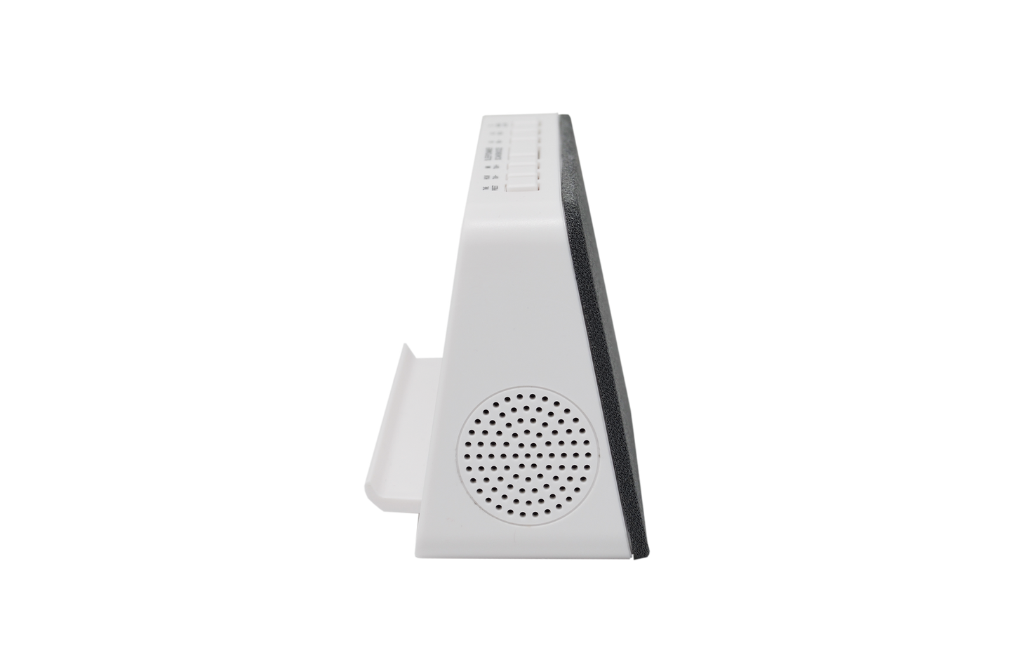 AIC - Radioreloj Despertador FM con Base de Carga inalámbrica QI para móviles, 10 Emisoras, Función de Alarma dual, Puerto de Carga USB, Atenuador "dimmer" de 3 pasos. Mod. WM3020i
